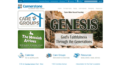 Desktop Screenshot of cornerstonebible.org